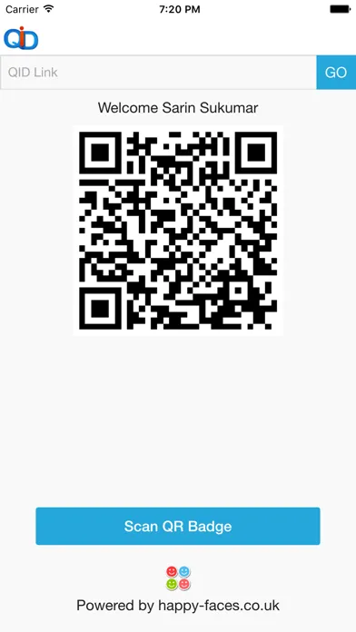 Tangkapan skrin QID (Quick ID)
