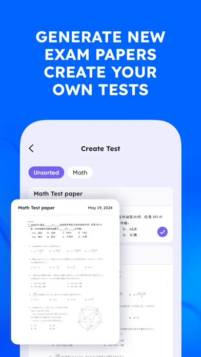 Capturas de pantalla de Homework Scanner - handwriting