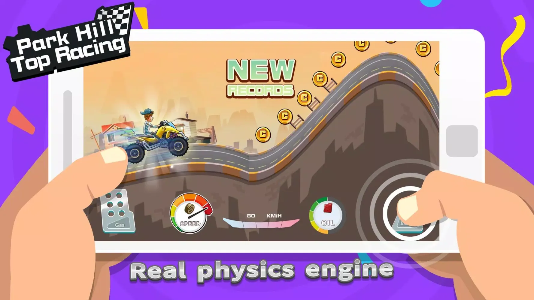 Capturas de pantalla de Park Hill Top Racing