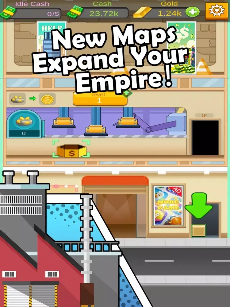 Capturas de pantalla de Idle Factory Tycoon - Business iPad 