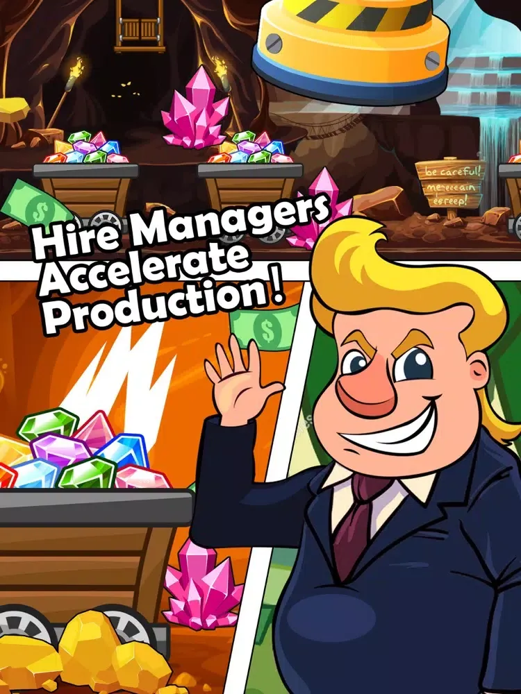 Capturas de pantalla de Idle Factory Tycoon - Business iPad 