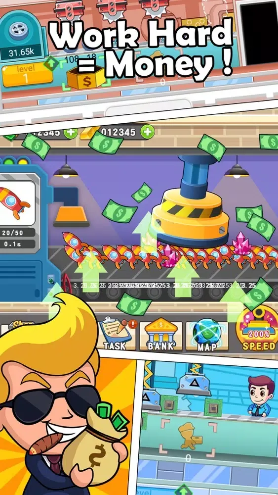 Capturas de pantalla de Idle Factory Tycoon - Business