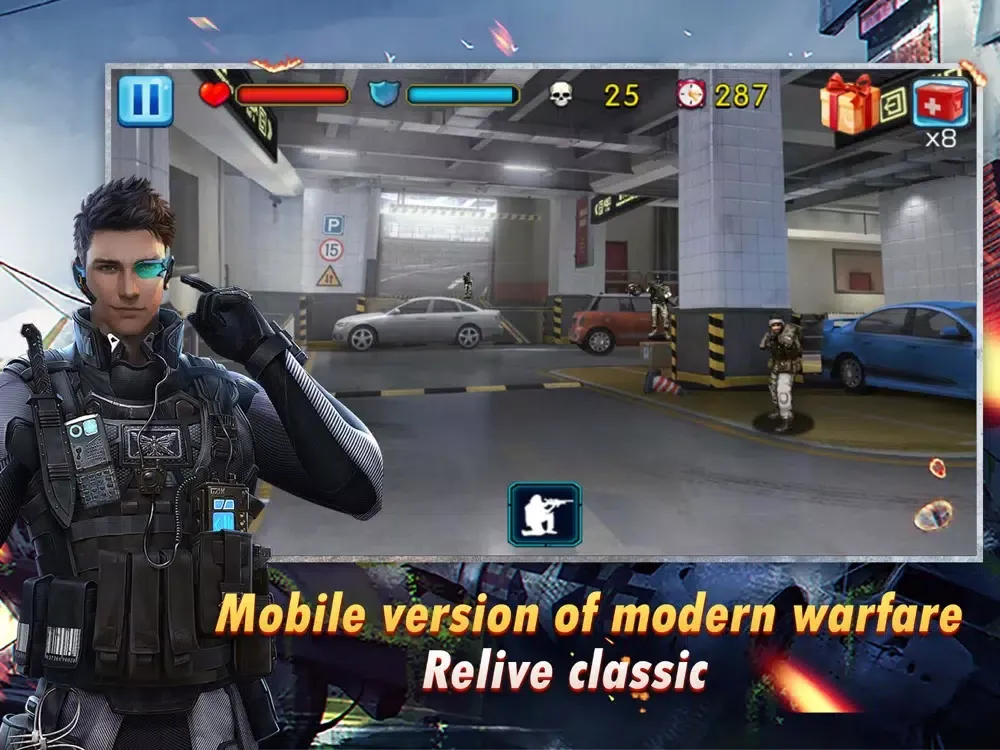 Capturas de tela do Modern Hunter - Shooting game iPad 
