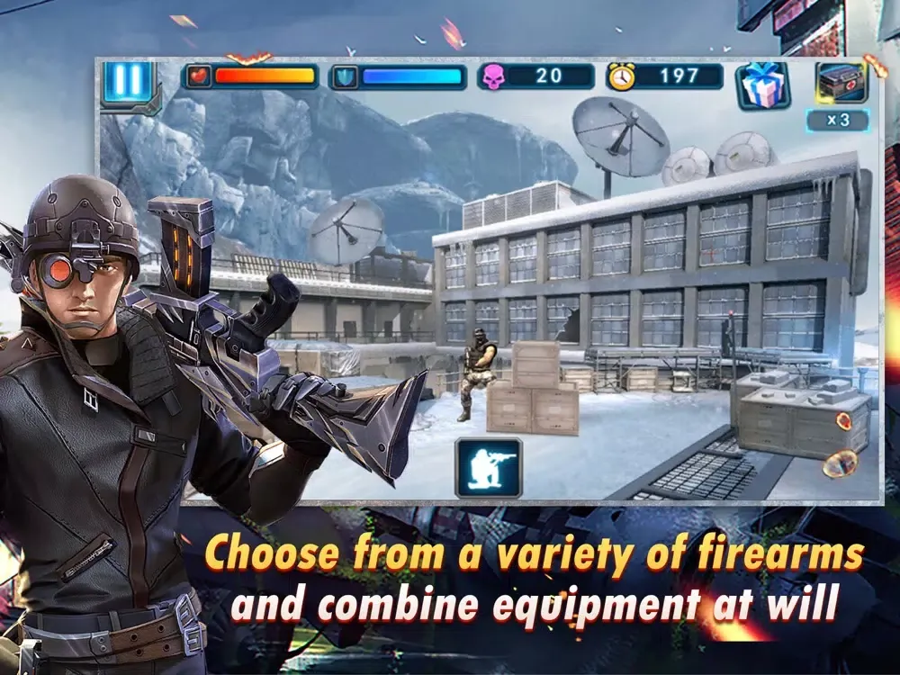 Capturas de tela do Modern Hunter - Shooting game iPad 