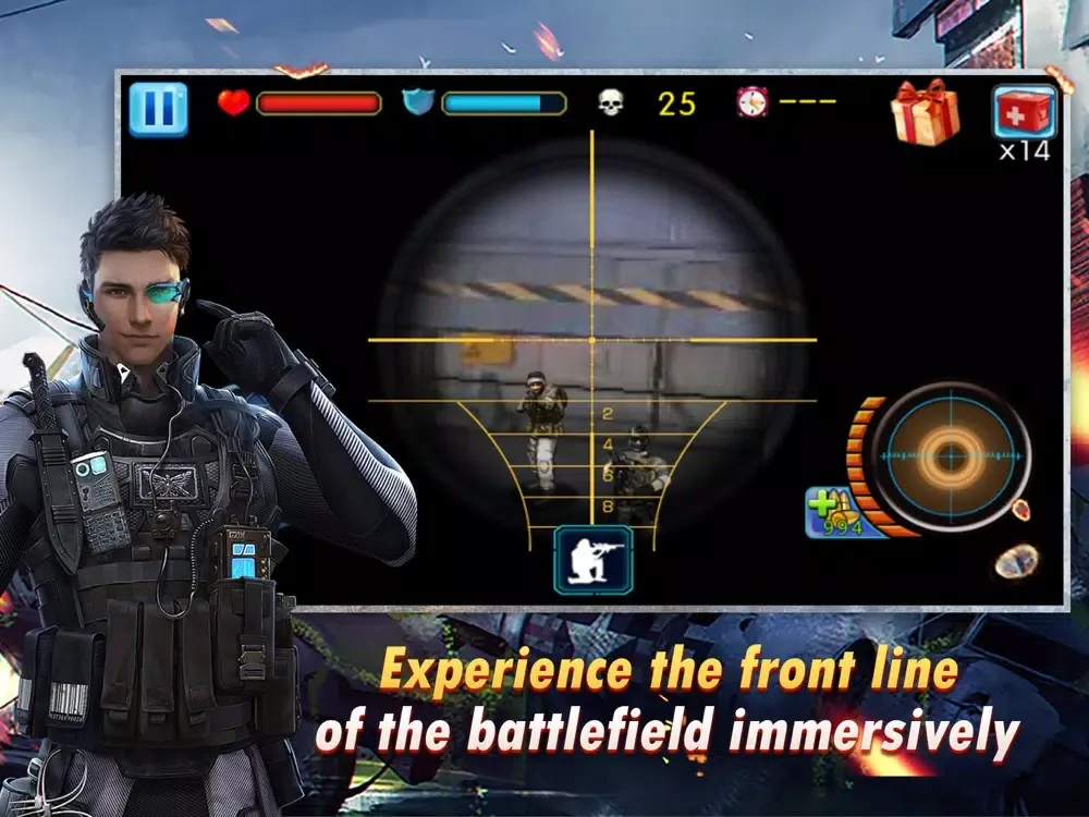 Capturas de tela do Modern Hunter - Shooting game iPad 