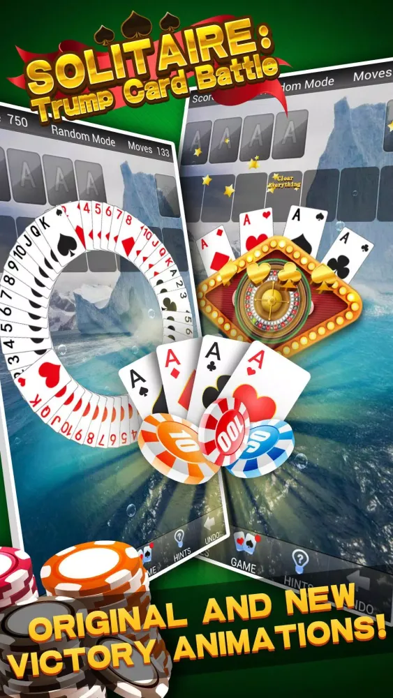 Solitaire: Trump Card Battle Screenshots