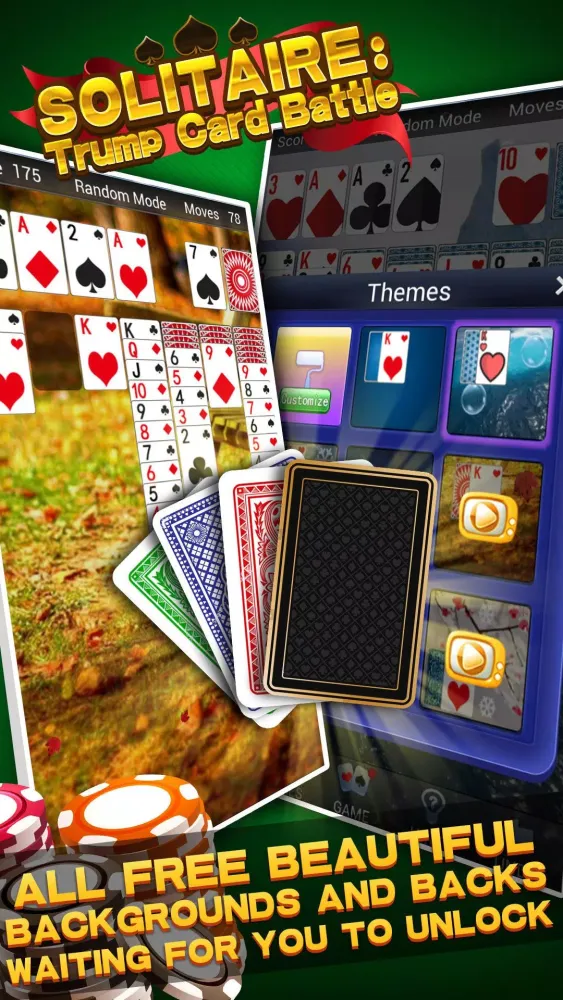 Solitaire: Trump Card Battle Screenshots