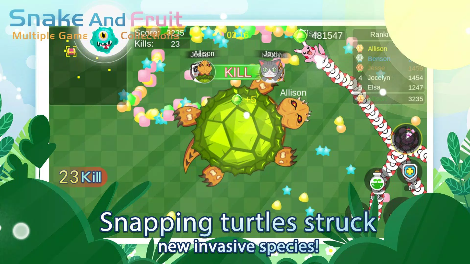 Snake And Fruit Screenshots