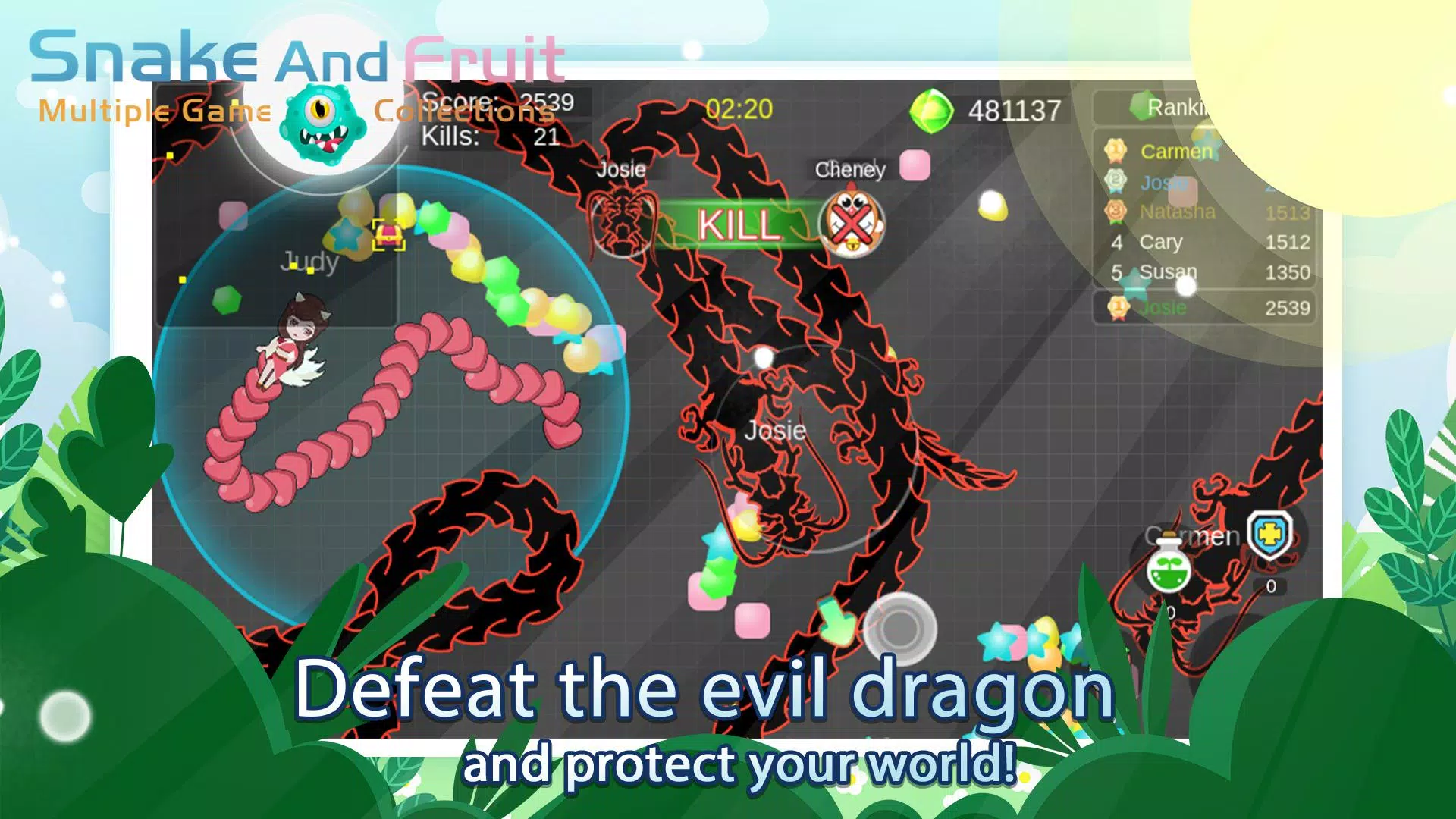 Snake And Fruit Screenshots