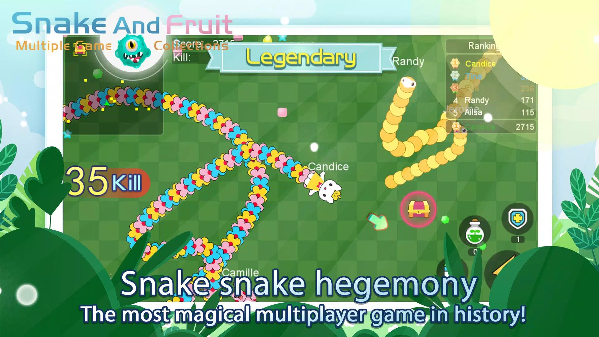 Snake And Fruit Screenshots