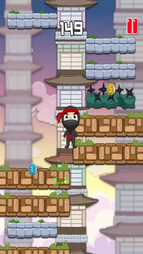 تصاویر Ninja Escape - Skyrocket Up