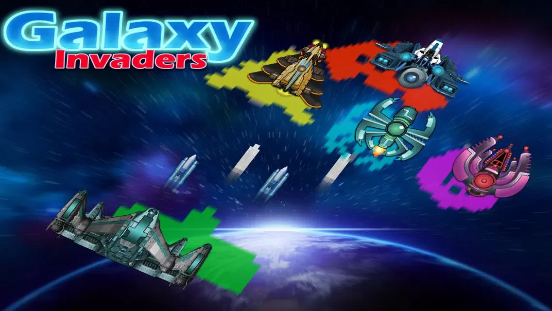 Galaxy Invaders - Strike Force Alien Hit স্ক্রিনশট