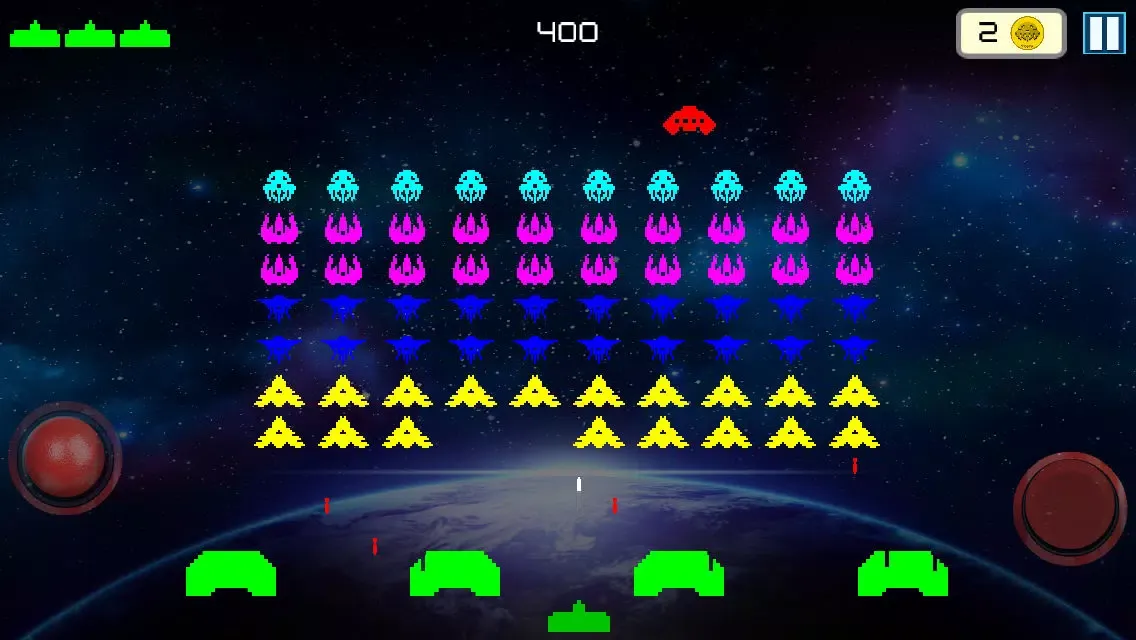 Galaxy Invaders - Strike Force Alien Hit স্ক্রিনশট