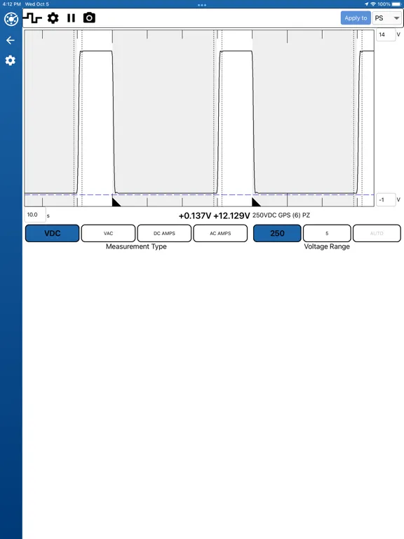 Tangkapan skrin PCS Field Data Collector iPad 