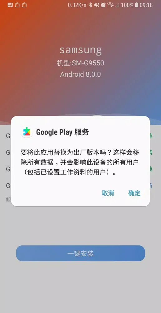 Aiwu Google Installer Screenshots