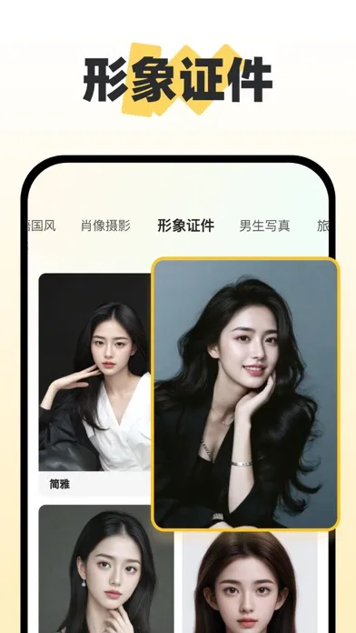 صور 元气相机 - AI写真馆、AI染发、老照片修复、AI照相馆