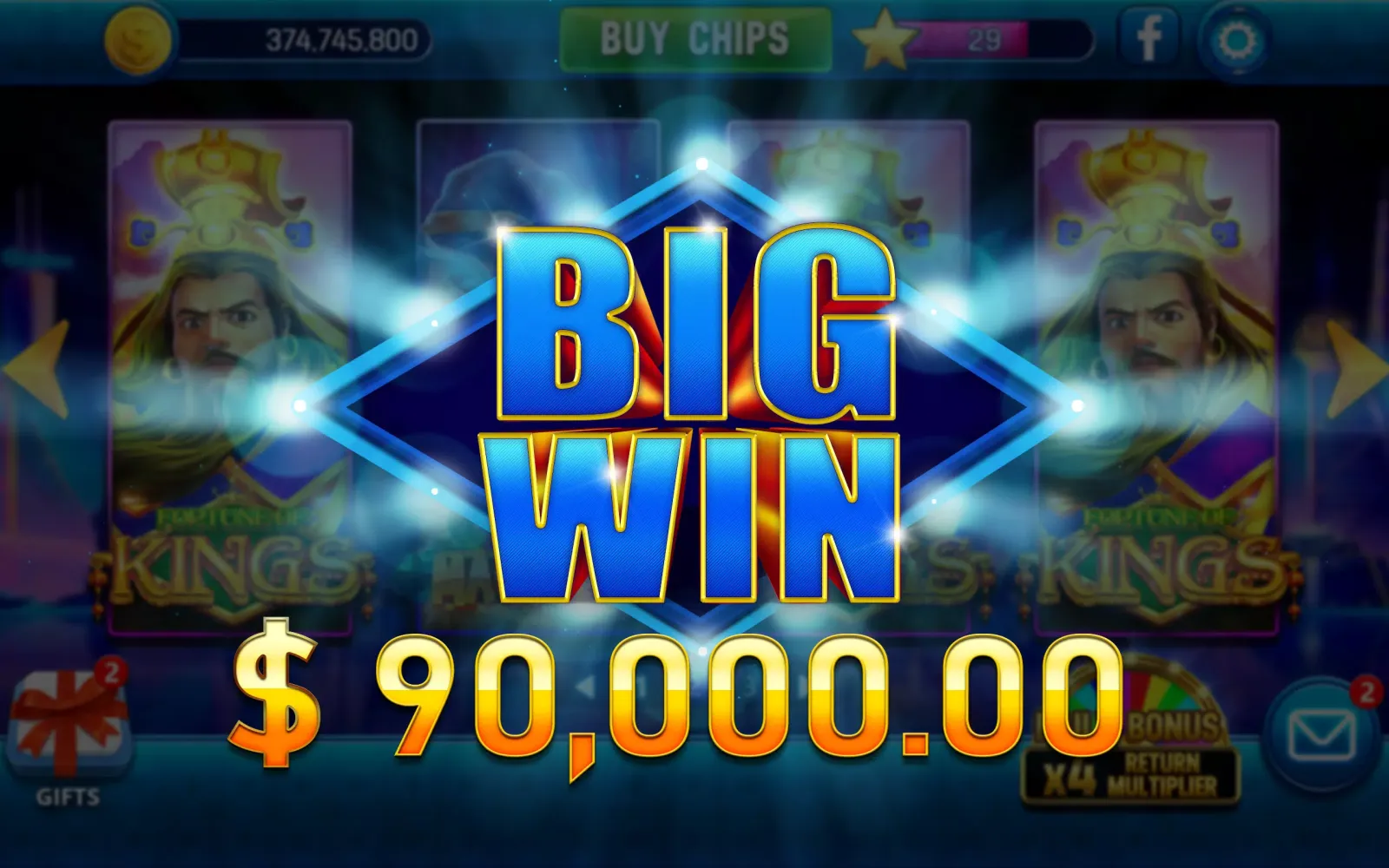 Wanted Slots Screenshots