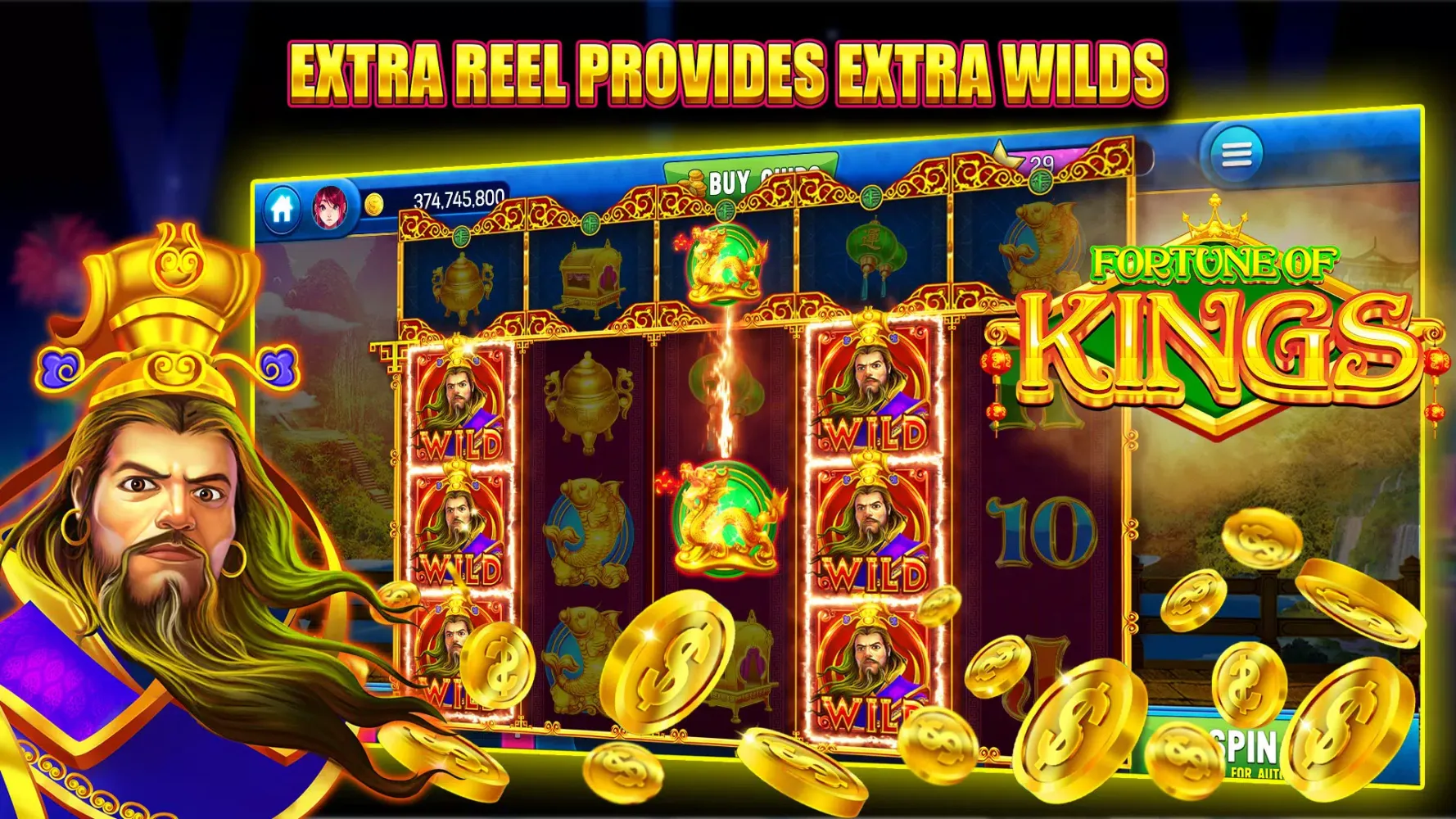 Wanted Slots Screenshots