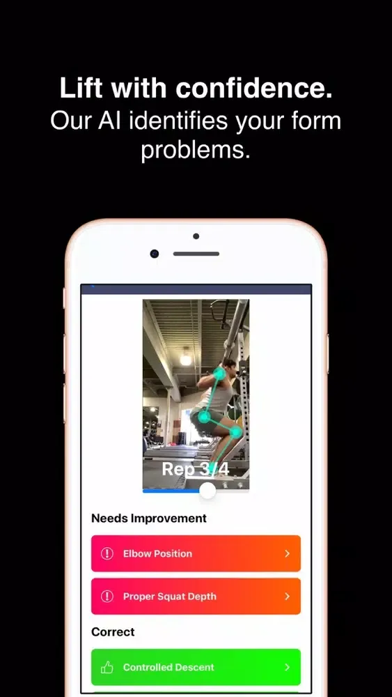 Form - AI Weight Lifting Coach স্ক্রিনশট