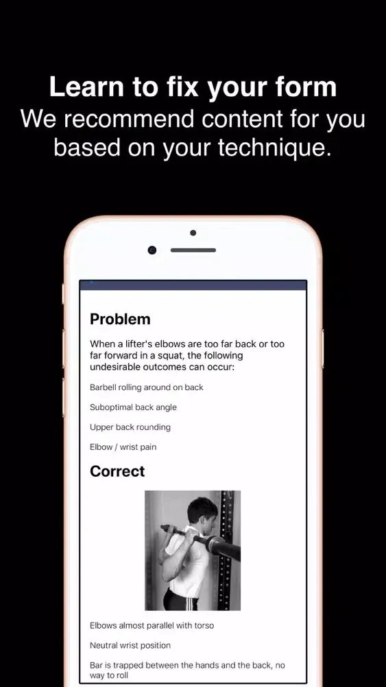 Form - AI Weight Lifting Coach স্ক্রিনশট