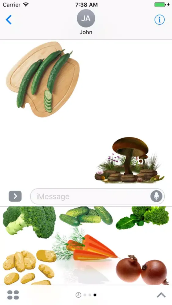 Скриншоты Vegetables Sticker Box