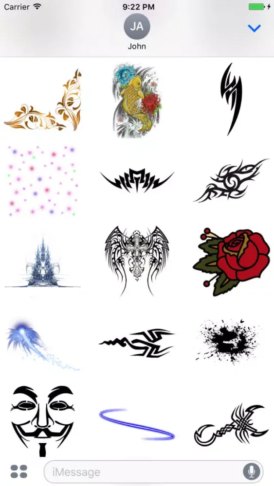 Fun Artistic Stickers应用截图