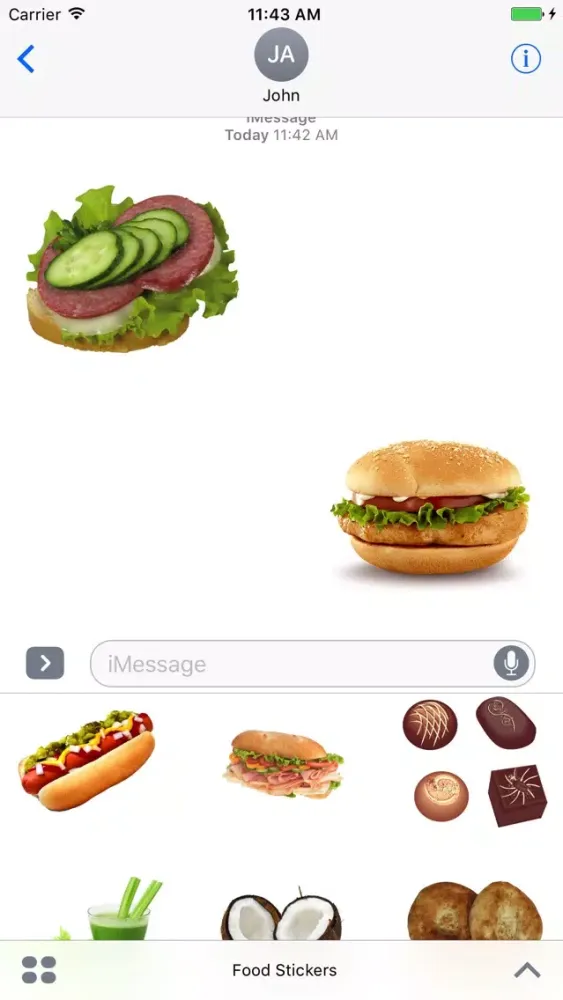 Food Stickers !! Screenshots
