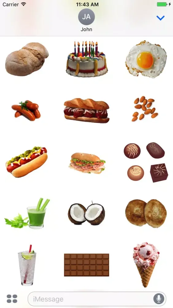Food Stickers !! Screenshots