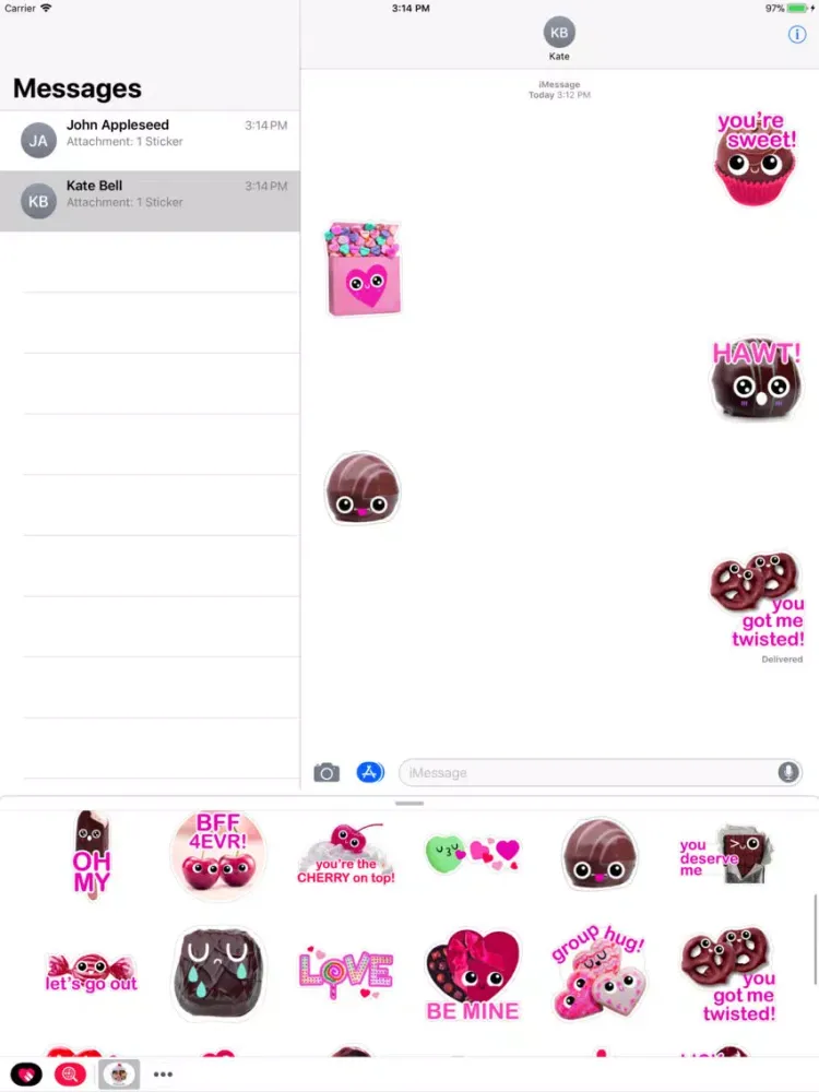 Capturas de pantalla de Sweet Treats! iPad 