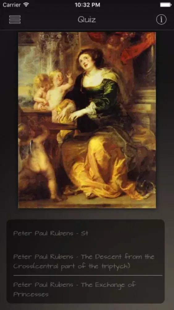 Zrzuty ekranu Rubens Artwork Adviser