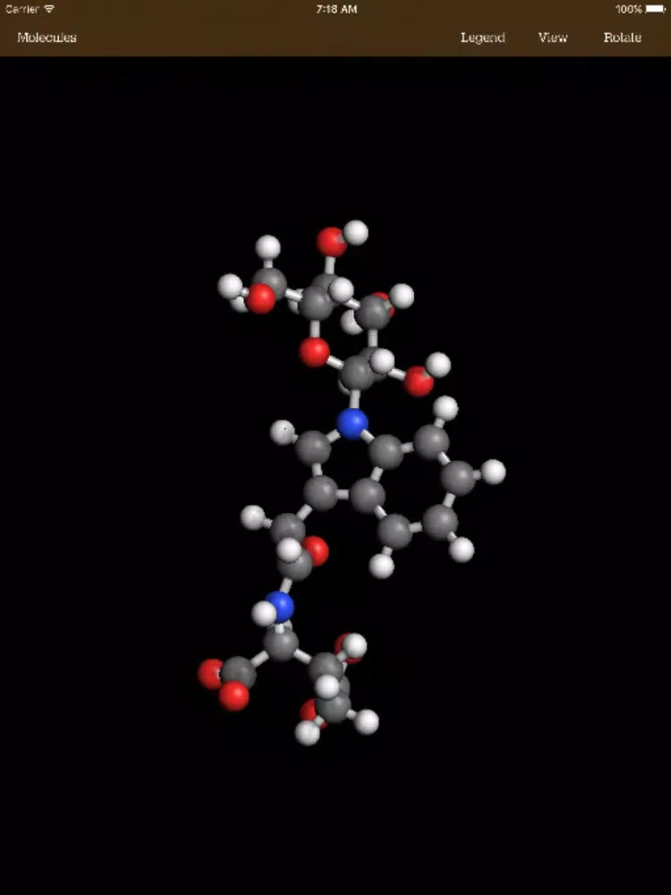 Captures d'écran de Vizable - World of Molecules iPad 