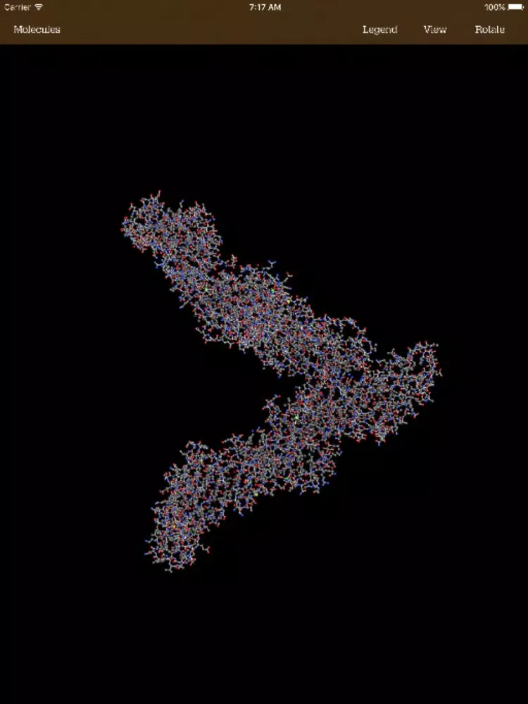Captures d'écran de Vizable - World of Molecules iPad 