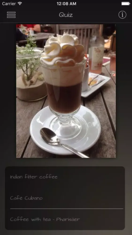 Coffee Drinks Guide Ekran Görüntüleri