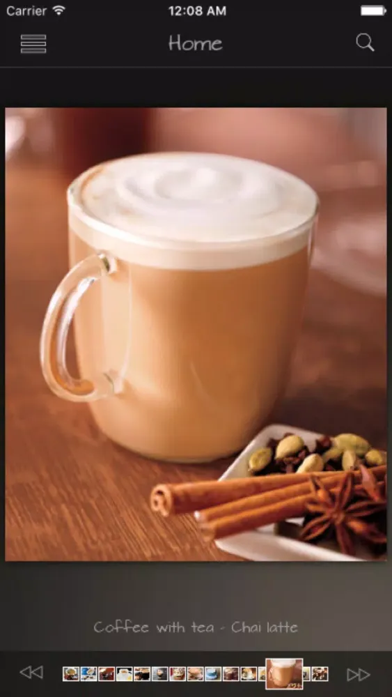 Coffee Drinks Guide Ekran Görüntüleri