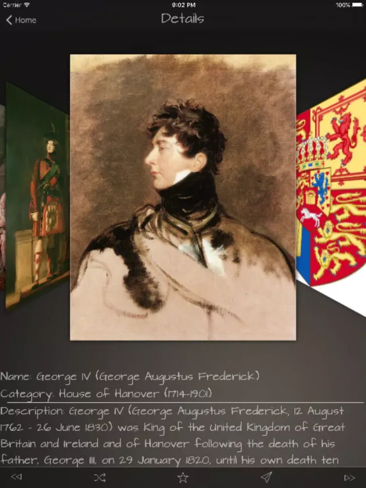 Скриншоты British Monarchy Guide! iPad 