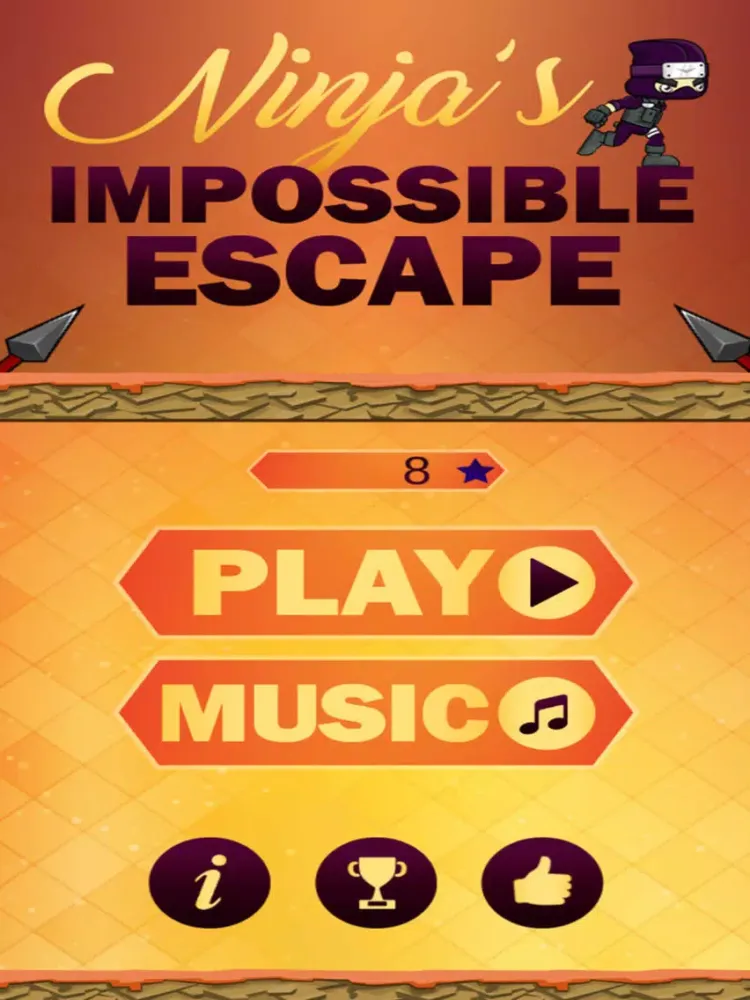 Impossible Ninja Dash iPad سکرین شاٹس