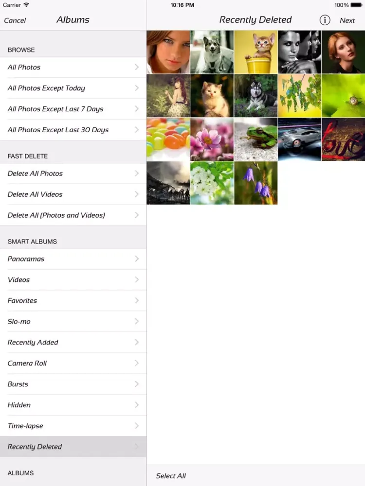 Easy Photo Deleter iPad  سکرین شاٹس