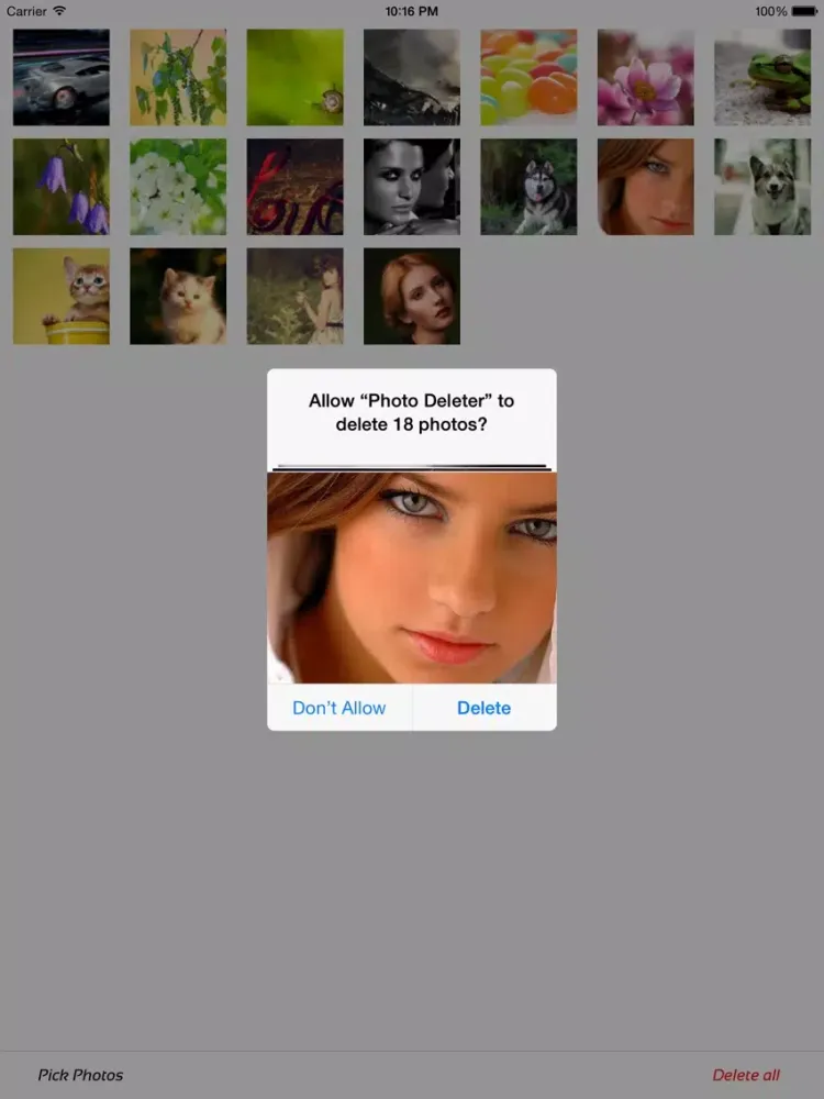 Easy Photo Deleter iPad  سکرین شاٹس