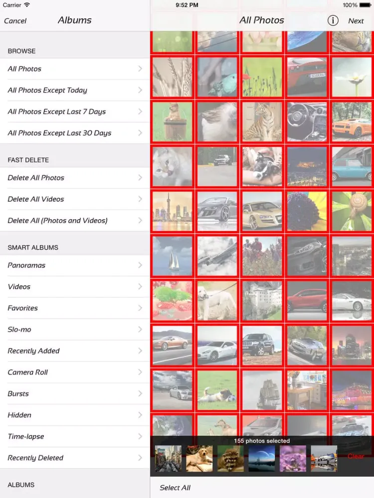 Easy Photo Deleter iPad  سکرین شاٹس