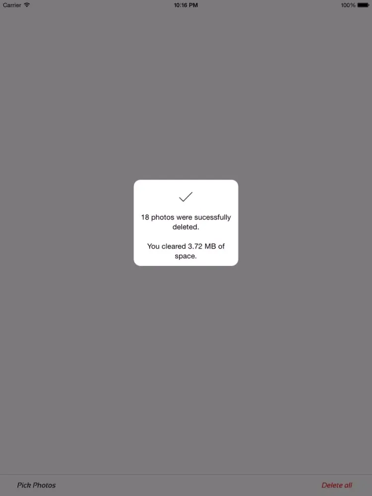 Easy Photo Deleter iPad  سکرین شاٹس