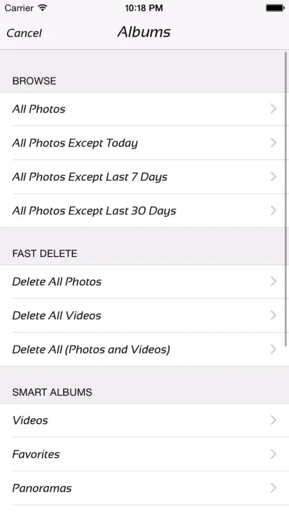 Easy Photo Deleter سکرین شاٹس