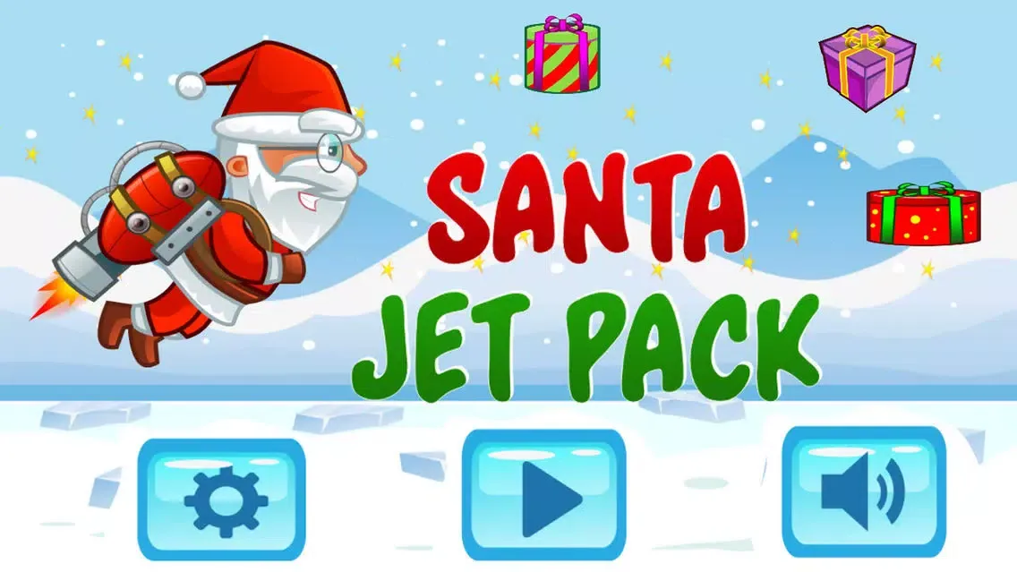 Captures d'écran de Jetpack Santa Claus Christmas