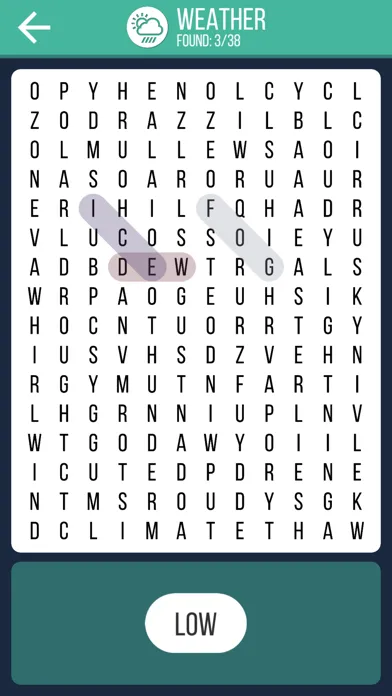 Captures d'écran de Word Search - Four Languages