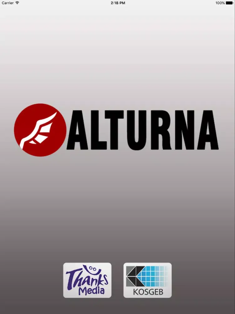 Alturna iPad  スクリーンショット