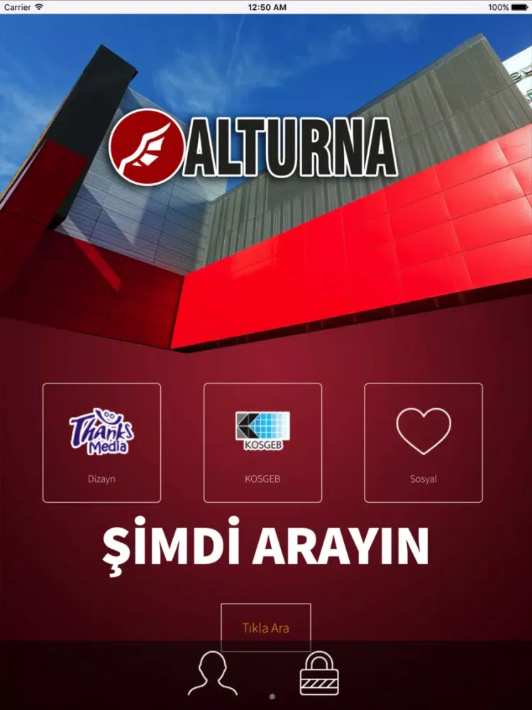 Alturna iPad  スクリーンショット