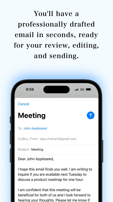 AI Email Writing Helper: MAILE スクリーンショット