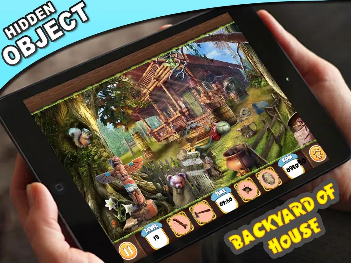 Capturas de pantalla de Backyard of House : Hidden Objects iPad 