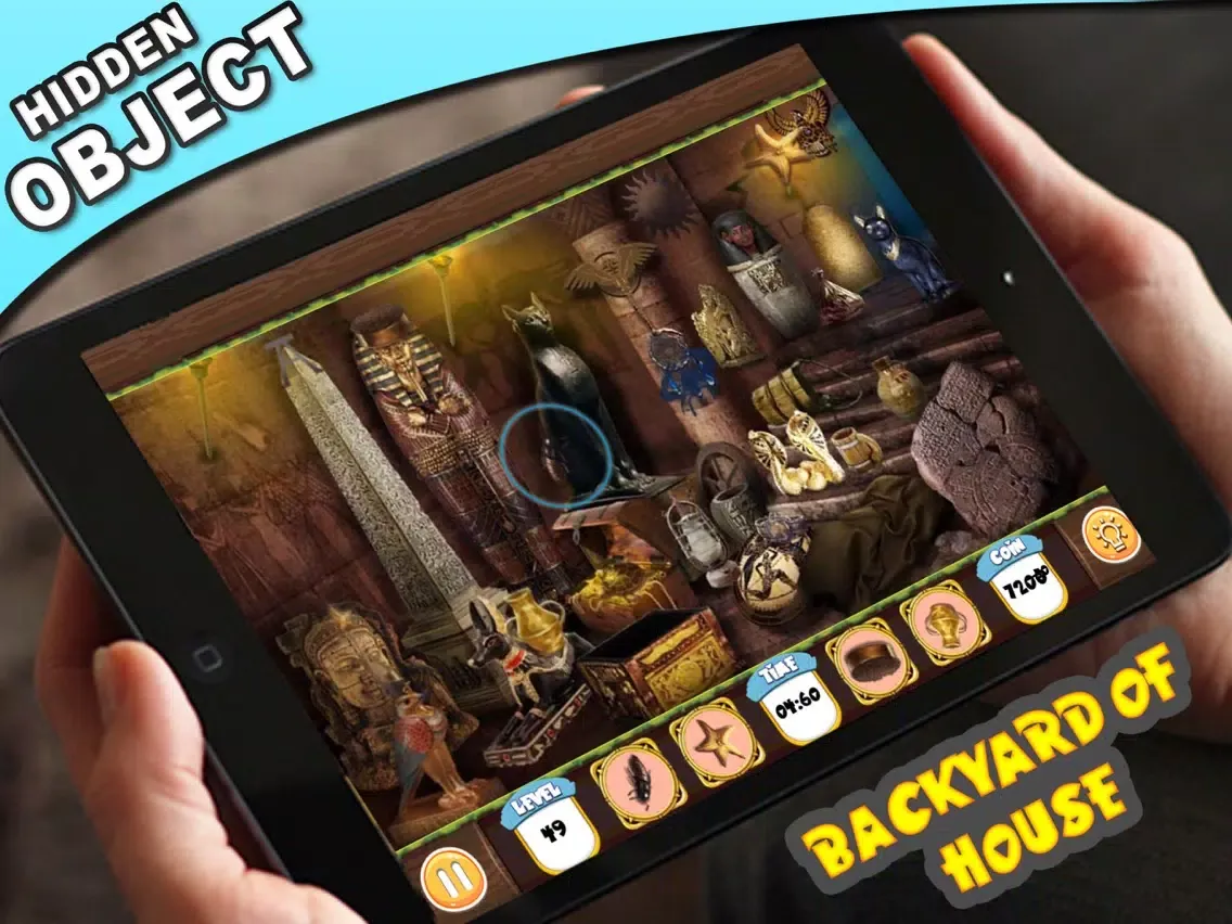 Capturas de pantalla de Backyard of House : Hidden Objects iPad 