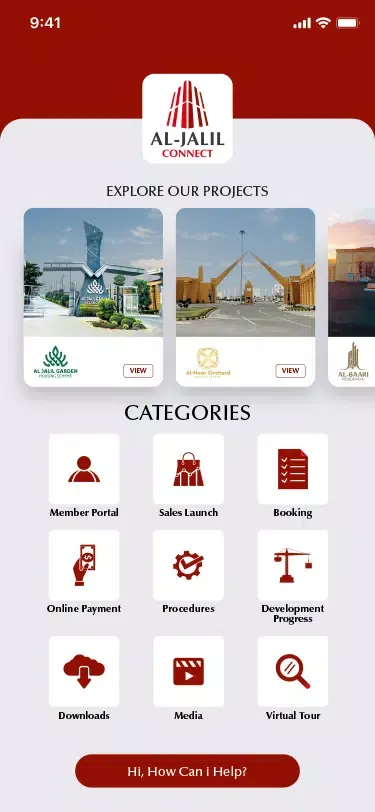 Capturas de pantalla de Al-Jalil Connect