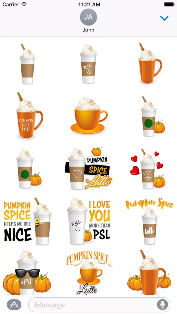 Pumpkin Spice Latte Screenshots